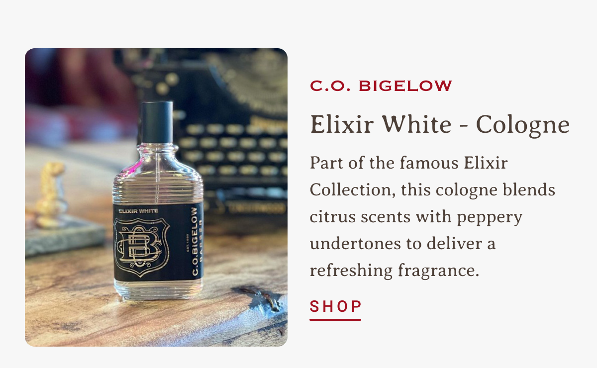 C.O. BIGELOW Elixir White - Cologne