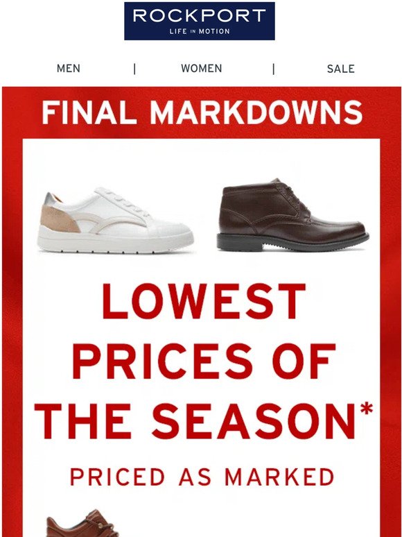 Drumroll, please... our LOWEST prices of the season are here.