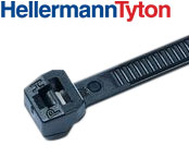 Outside-serrated cable ties
