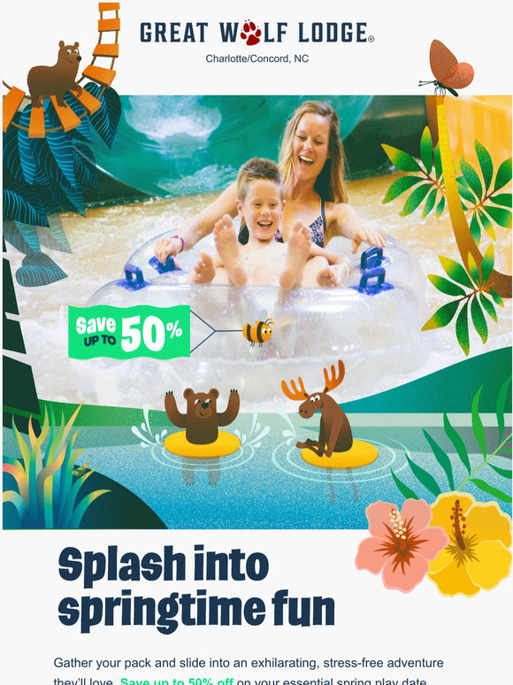 Great Wolf Lodge Ready to strengthen the pack? Milled