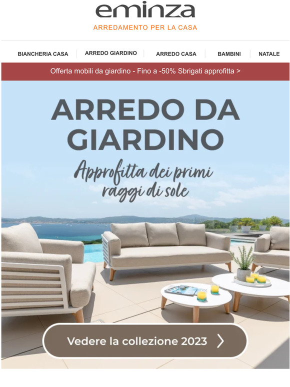 Arredo giardino – Collezione 2023