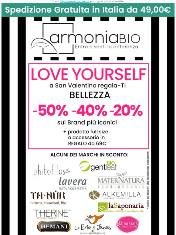 ULTIME ORE sconti fino al -50% per te!