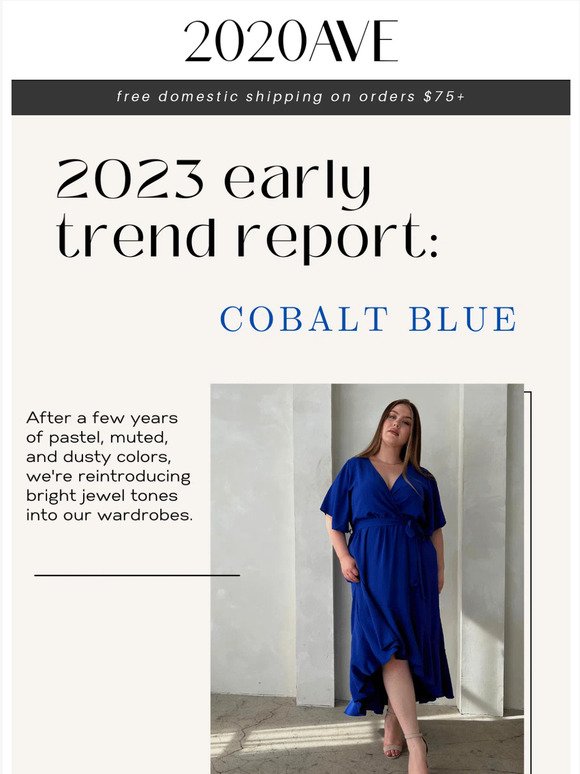 A rising color trend for 2023:
