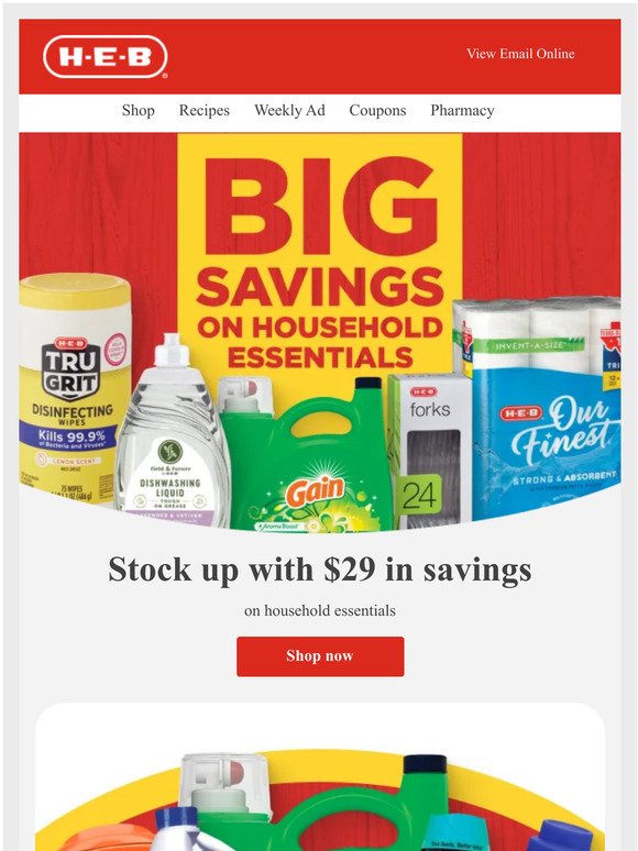 Want over $25 in savings? Get a head start on spring cleaning