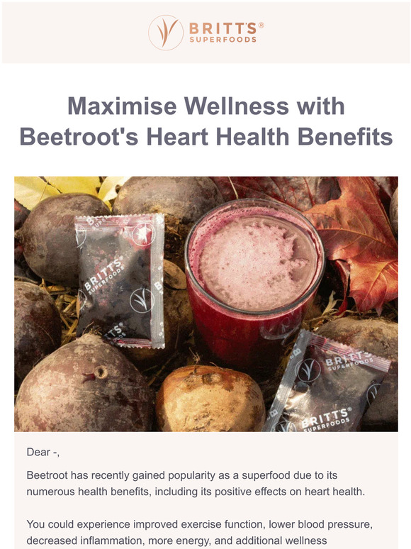 Unleash the power of beetroot 💪