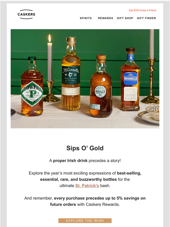 Caskers [Green Spot & Powers] And more Irish legends ☘️ Milled