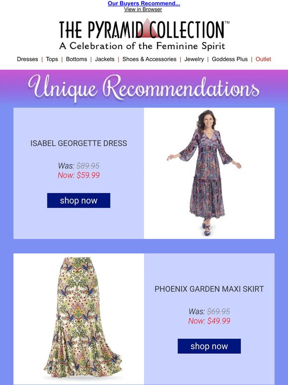 Click & See Your Special Recommendations ~ Shop Now