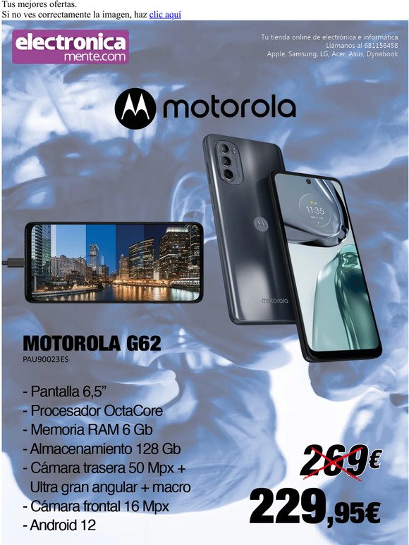 Llévate este Motorola a un precio espectacular