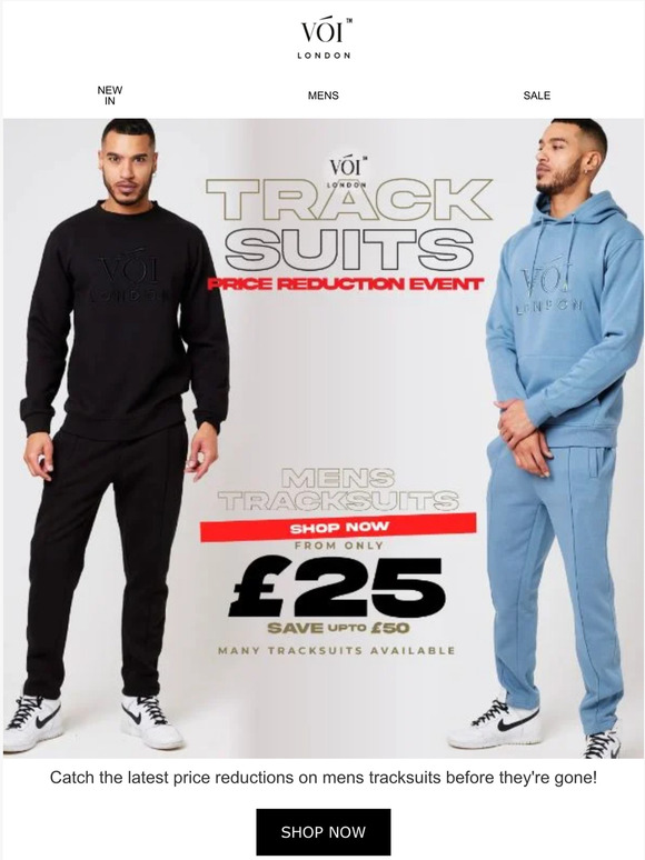 [PRICE DROPS] Mens tracksuit sets 👀