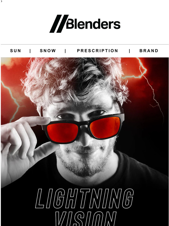 Blenders Eyewear NOW AVAILABLE // Nathan Florence 'Lightning Vision