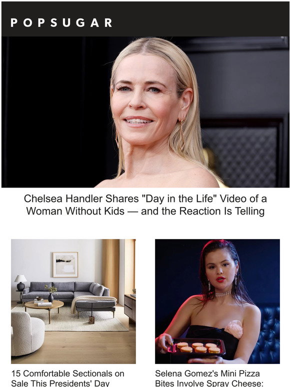 Chelsea Handler Without Less POPSUGAR: Chelsea Handler Shares