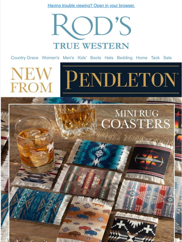 Rod's Western Palace Pendleton Brings It Home With A New Line Of Fun