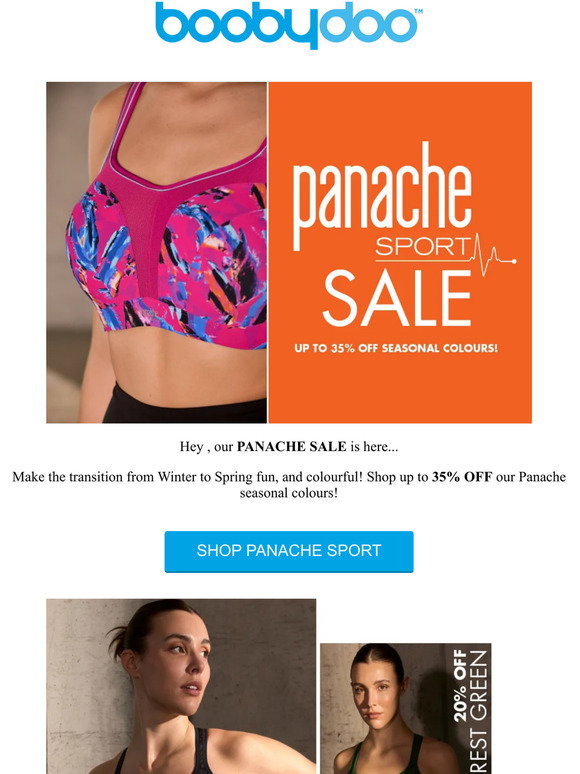 boobydoo - 🎉 BLACK FRIDAY HAS COME EARLY 🎉 30% OFF Panache Ultimate  Sports Bras in Animal Multi and Neon Lights when you use the discount code:  BLACKFRIDAY30 at checkout! Not sure