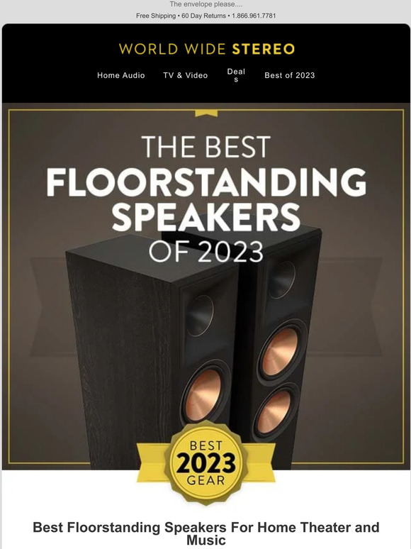 World Wide Stereo 🏆 BEST Floorstanding Speakers of 2023 See the new