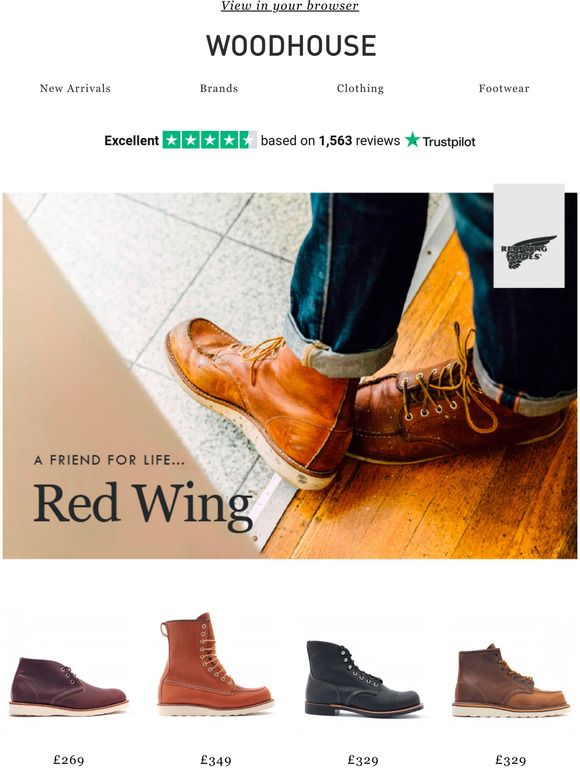 Spring stepping with Red Wing