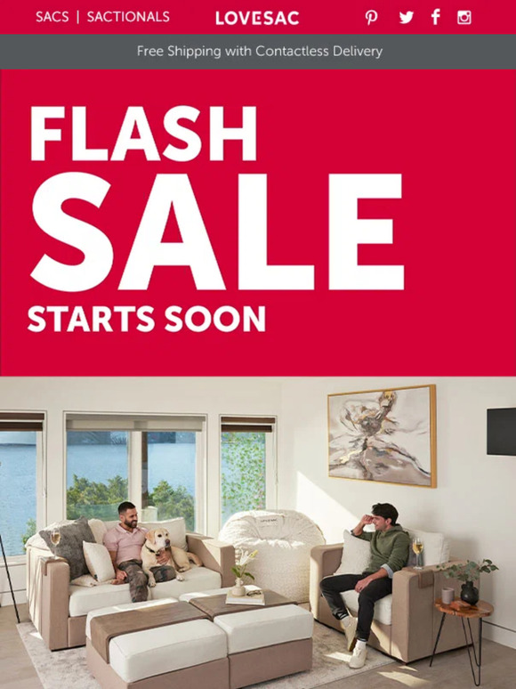 LoveSac Are You Ready? Milled