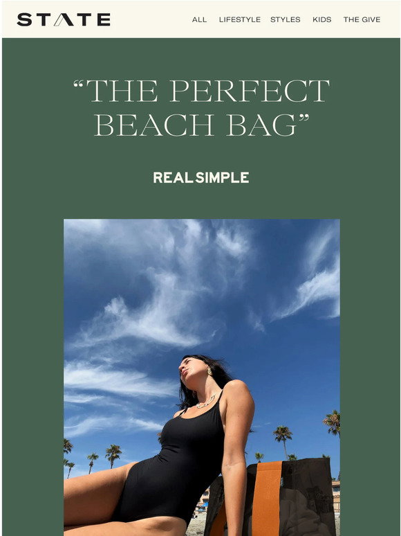 SOFT BEACH BAG WHERE YOU'LL FIND ME main image 1