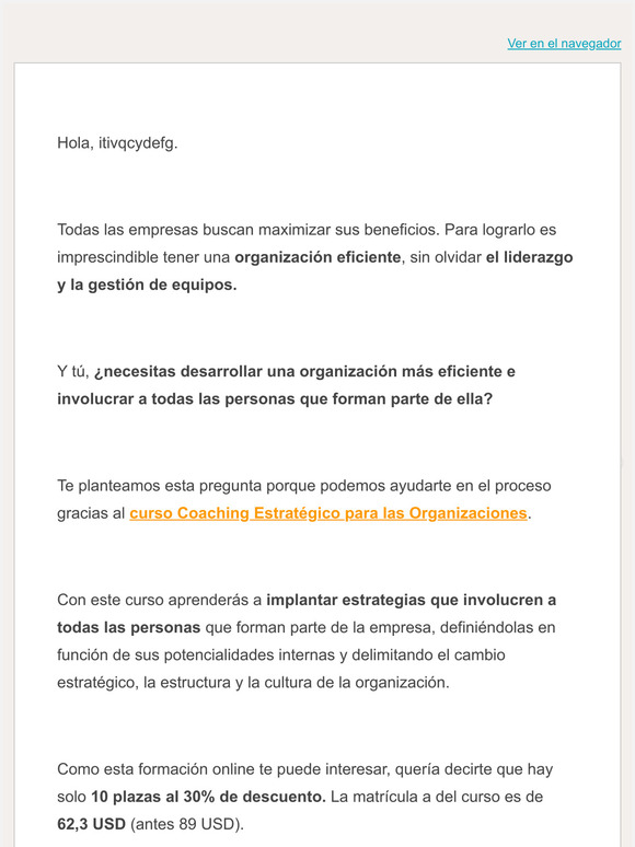 💬 —, ¿necesitas desarrollar una organización e involucrar a todas las personas que forman parte de ella?