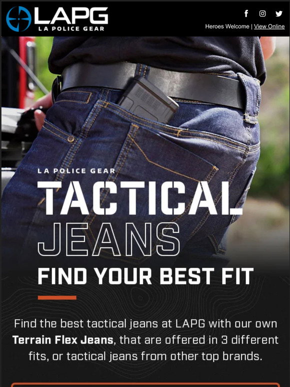 LA Police Gear: The BEST Tactical Jeans you can find | Milled