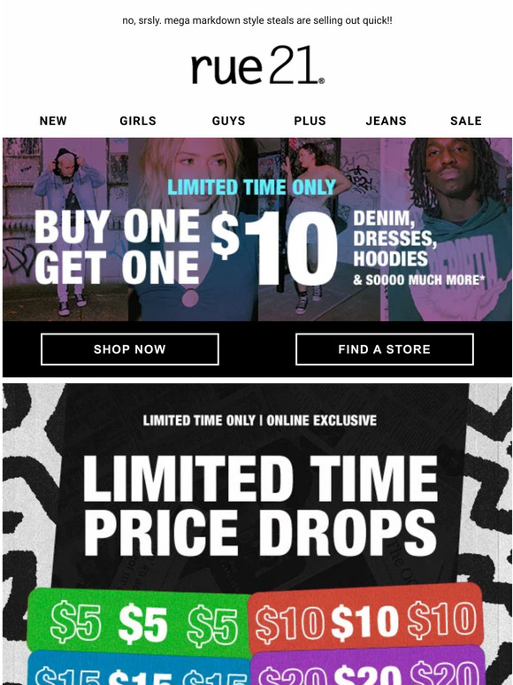 OMG.. $5 dealz!? 💬 alert the group chat