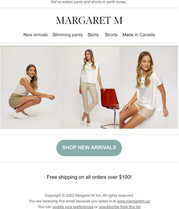 New arrivals for the spring!