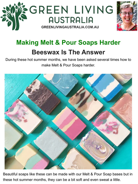 Making Melt & Pour soaps harder