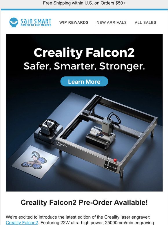 Creality Falcon2 (22W) Laser Engraver Is Here!