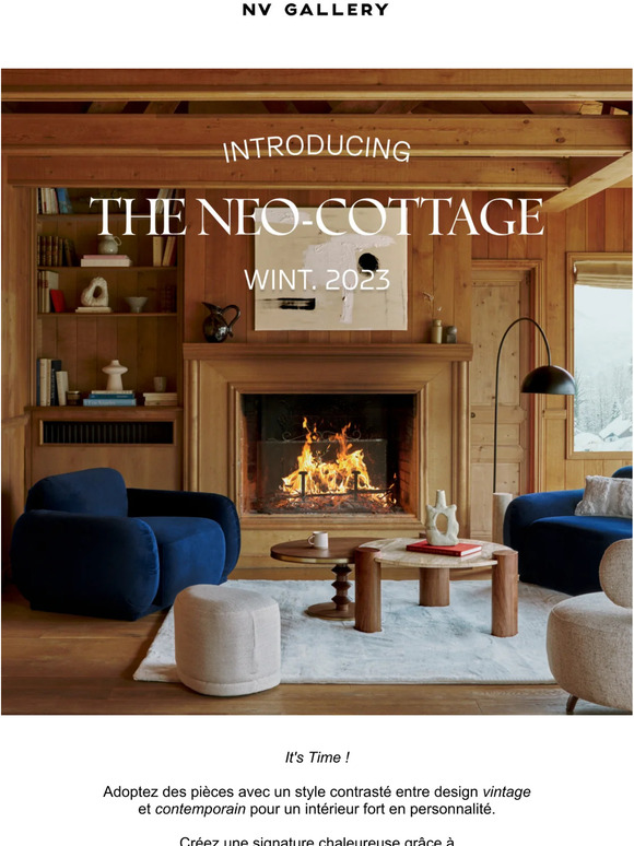 NEW IN ❄️ Collection "The Neo-Cottage" by NV GALLERY