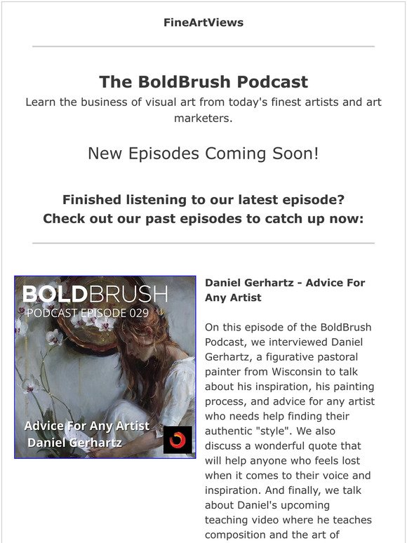 Highlights from The BoldBrush Podcast