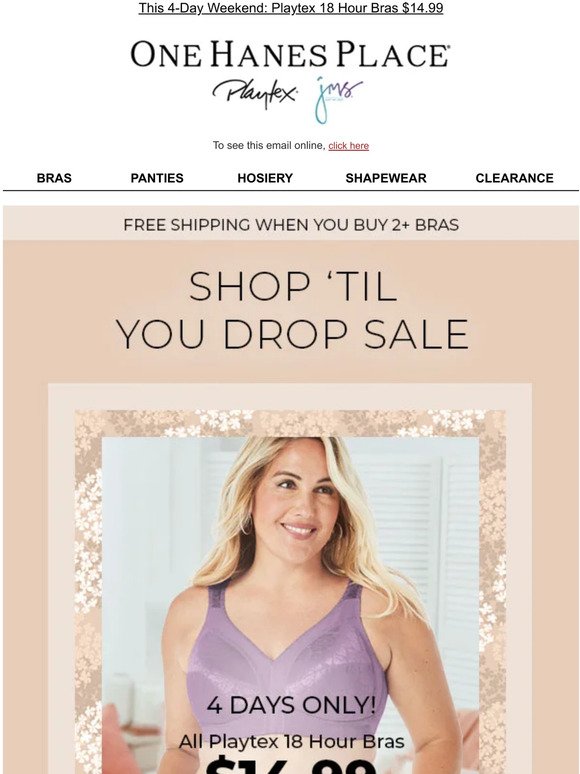 Shop 'Til You Drop Sale Starts Now! 🙌