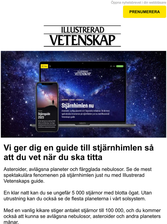 Stjärnguide 2023: Få kostnadsfri tillgång i 30 dagar