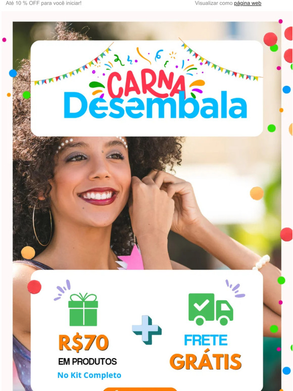 🎉 Aproveite o Carnaval com a nossa promoção especial! 🎊