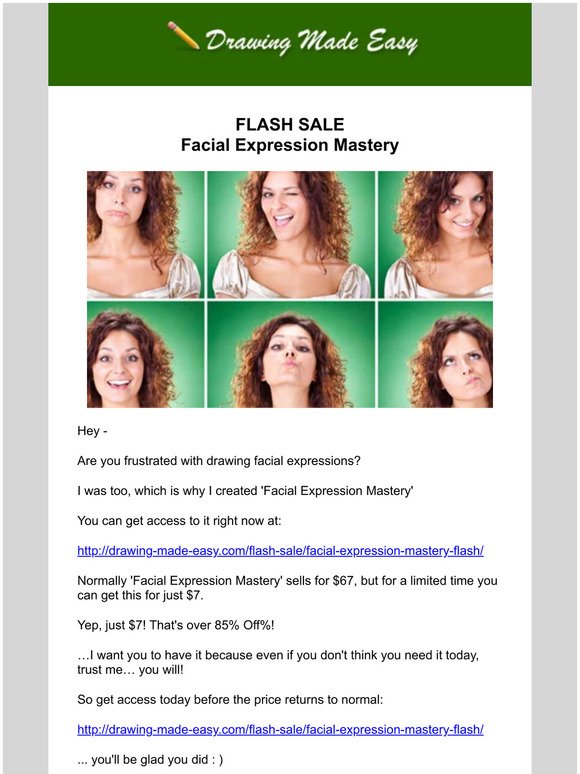 FLASH SALE - Facial Expression Mastery