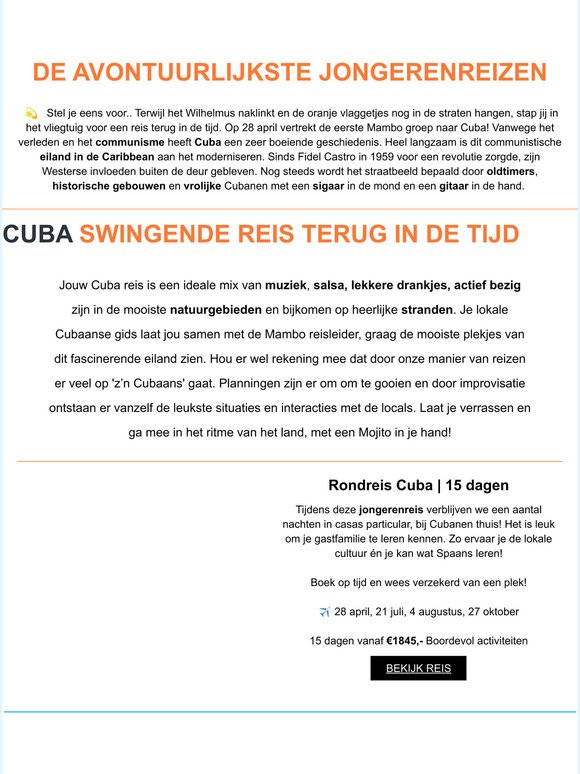 🍹 Mojito, Cuba Libre of Piña Colada?