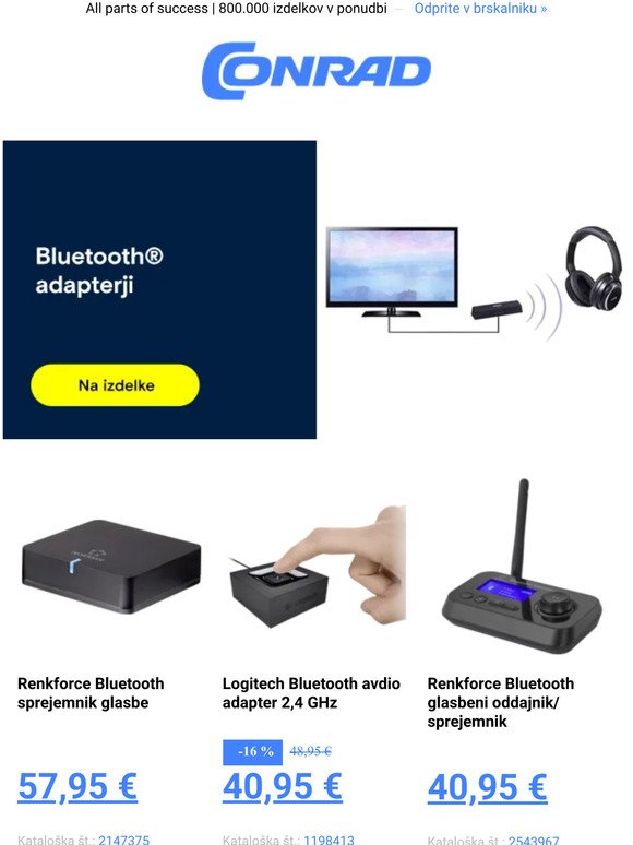 Bluetooth adapterji | 💙 Digitalni okvirji | Kamere