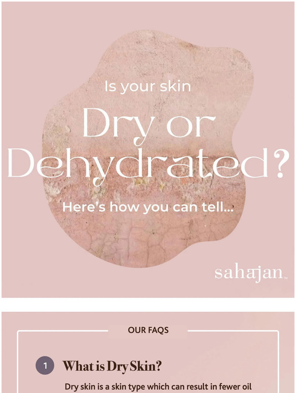 Is Your Skin Dry or Dehydrated? 💧