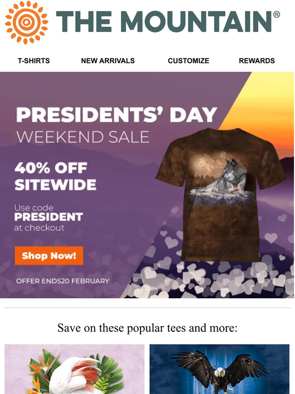 40% OFF SITEWIDE SALE