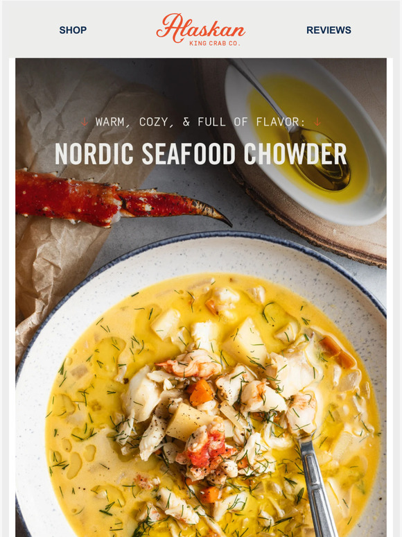 Alaskan King Crab Co. The Final Soup of the Season Milled