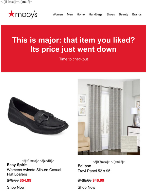 Macy's Limited time we dropped prices on items you viewed Milled