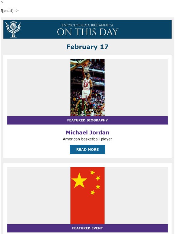Vietnam invaded by China, Michael Jordan is featured, and more from Britannica