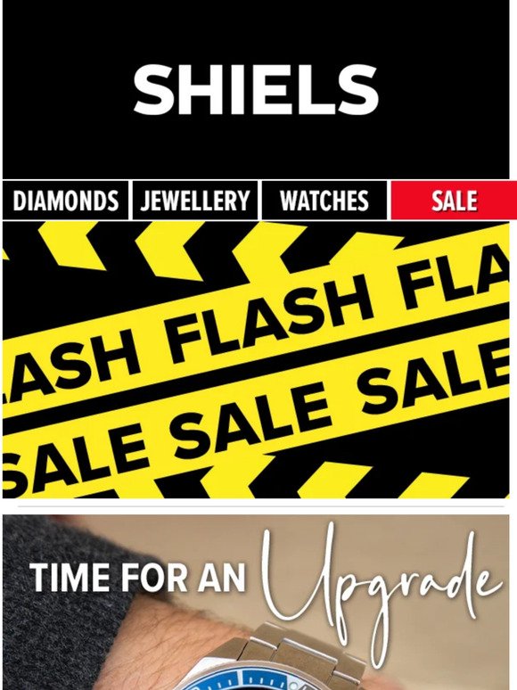 It's Time For An Upgrade - Shop Flash Sale Watches Now!
