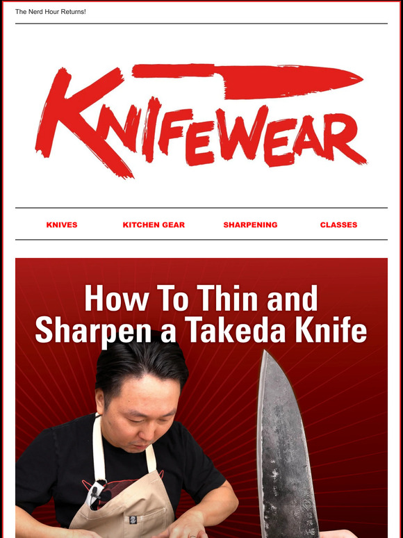 The Top 5 Ways to Keep Your Kitchen Knives Sharp  Knifewear - Handcrafted  Japanese Kitchen Knives