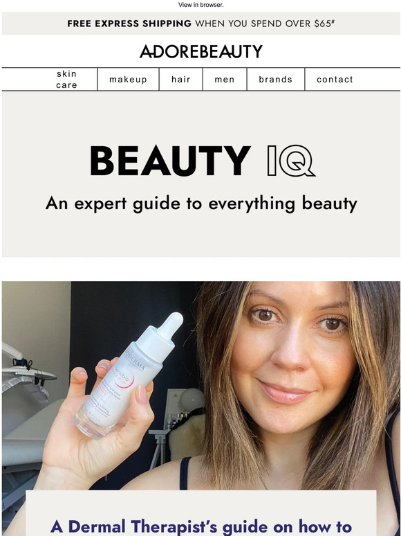 Adore Beauty How to start a routine for easilyirritated skin Milled