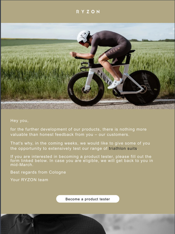 Become a product tester.