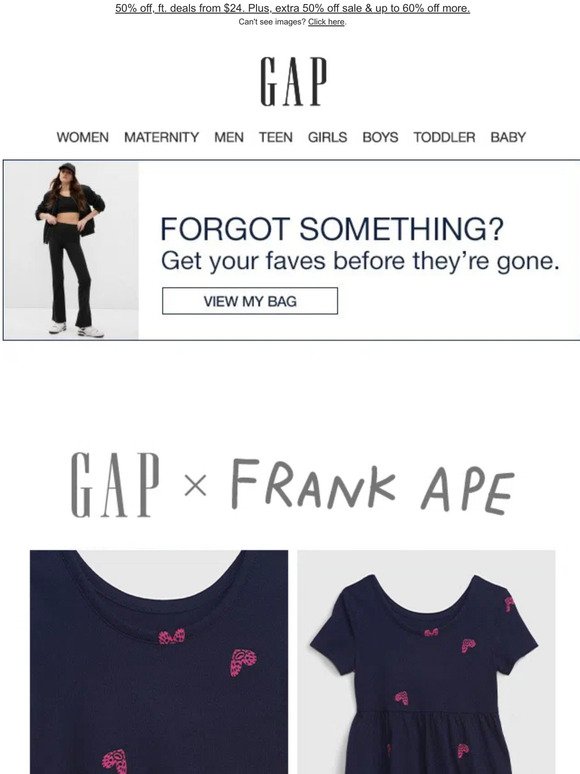 The Gap x Frank Ape Collection