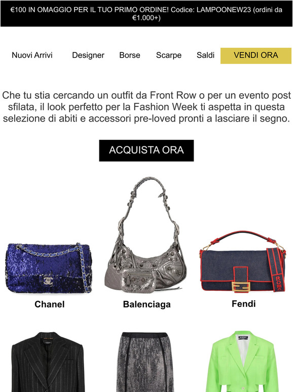 PREPARATI ALLA FASHION WEEK