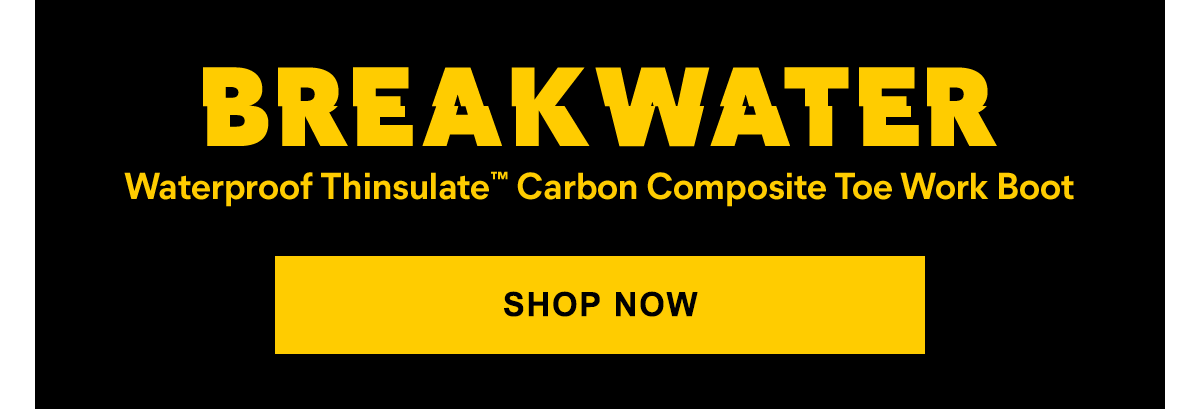 CAT - BREAKWATER - Waterproof Thinsulate Carbon Composite Toe Work Boot - SHOP NOW