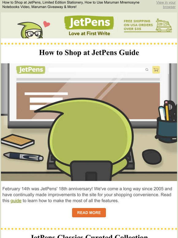 JetPens: How to Shop at JetPens, Limited Edition Stationery, How to Use ...