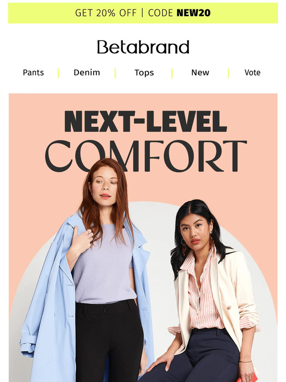 Betabrand Cigarette Pants