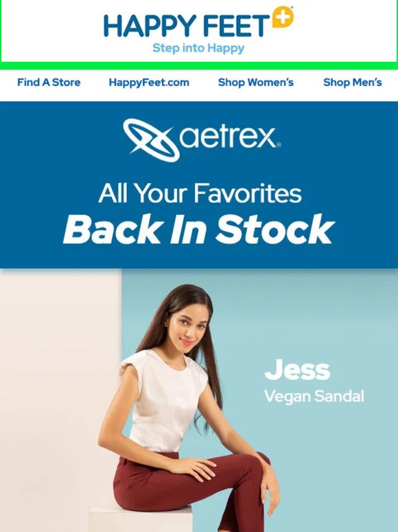 Aetrex - All Your Favorites Styles Back In Stock